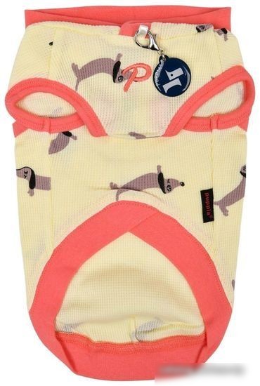 Футболка Puppia Sammy с капюшоном PAWA-TS1949-YE-S (желтый)