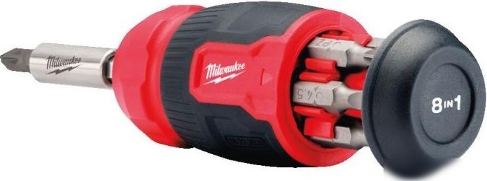 Набор отвертка с битами Milwaukee 4932492807 (8 предметов)