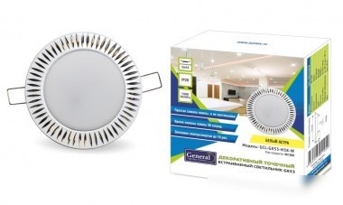 Точечный светильник General Lighting GCL-GX53-H18-W 661208