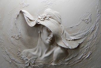 Фотообои Vimala Дама в шляпе 270x400