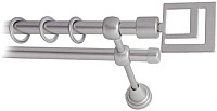 Карниз для штор Lm Decor Квадро 179 2р гладкий (сатин, 3.6м)