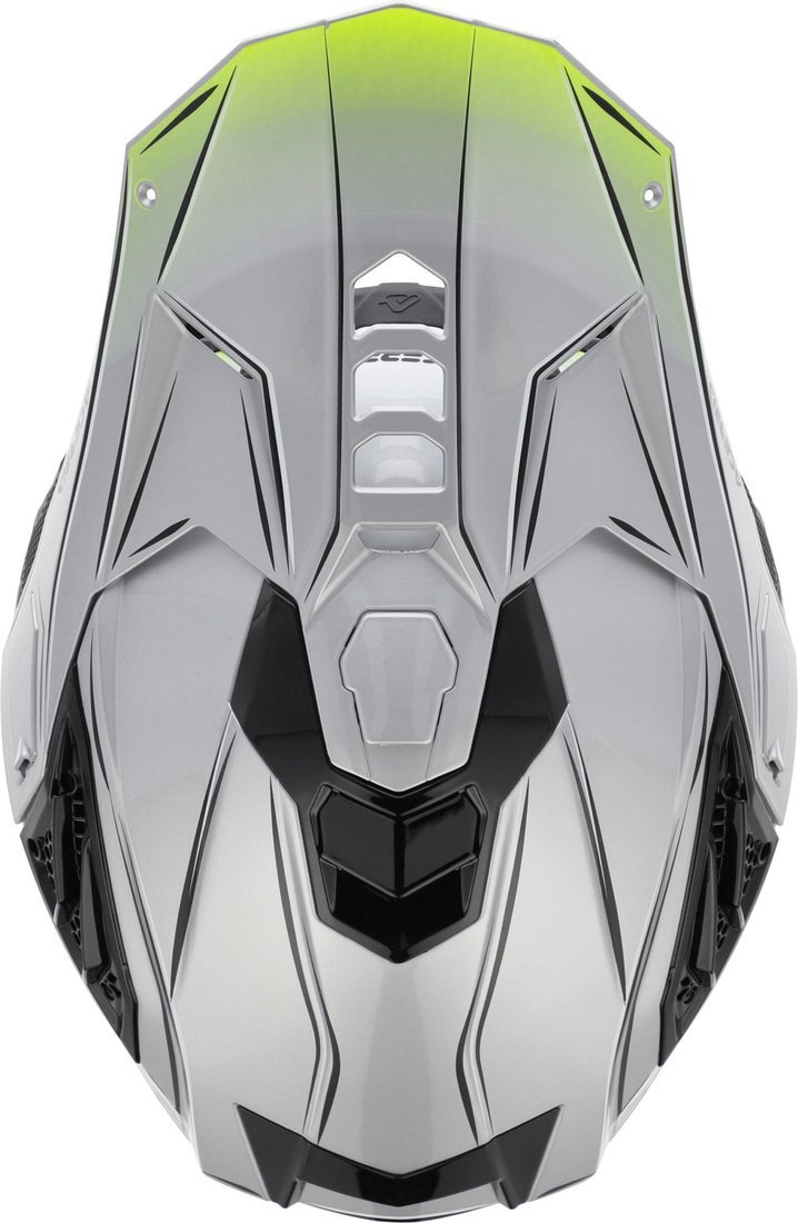 Мотошлем Acerbis Airstrike-X 0026905.290.064 (M, серый/желтый)