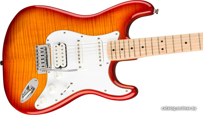 Электрогитара Fender Squier Affinity Series Stratocaster FMT HSS Sienna Sunburst