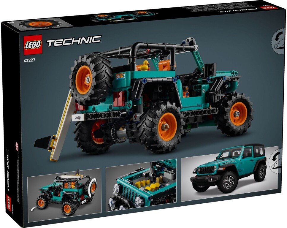 Конструктор LEGO Technic 42227 Внедорожник Jeep Wrangler Rubicon