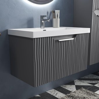 EQUIL Тумба с умывальником EQUIL Mirage 80.1Y 78857 (подвесная)