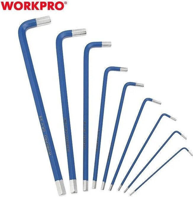 Набор ключей Workpro WP222015 (9 предметов)