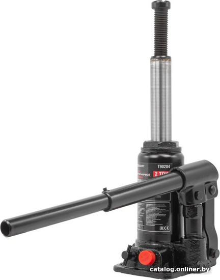 Бутылочный домкрат ForceKraft FK-T90204(DS) 2т