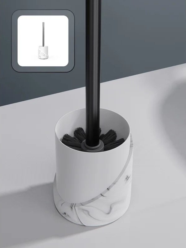 Ершик для унитаза FORA Marble Light FOR-MRL025