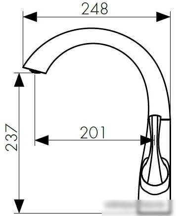 Смеситель Kaiser Comba 48033-1