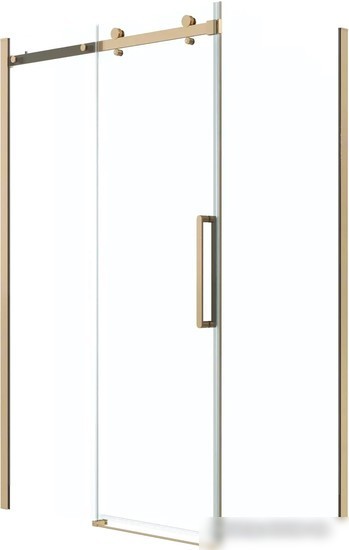Душевой уголок Grossman Classic 110x90x195 120.K33.04.1190.32.00 (золото сатин/прозрачное стекло)
