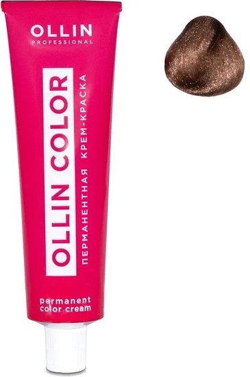 Крем-краска Ollin Professional Color перманентная 7/7 русый коричневый 100 мл