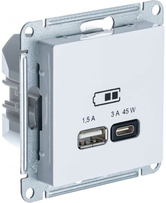 Розетка USB Schneider Electric Atlas Design ATN000129