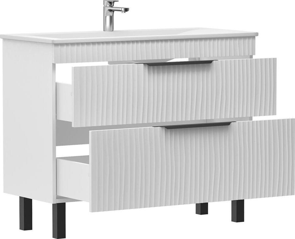 Volna Тумба с умывальником Lotty 100.2Y Pulsus + Pulsus 100 (напольная)