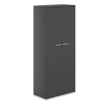 Шкаф распашной Norden 80x40x183.3 AG.221.AN.AN.AN (антрацит/антрацит)