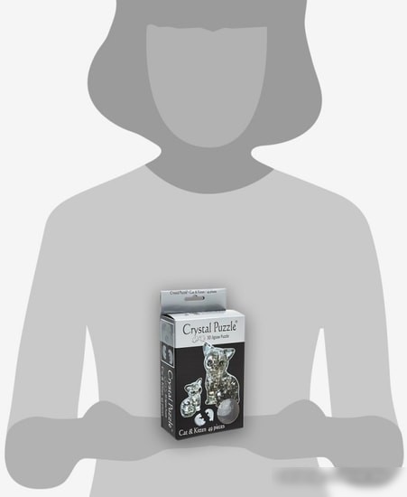 3Д-пазл Crystal Puzzle Кошка 90226