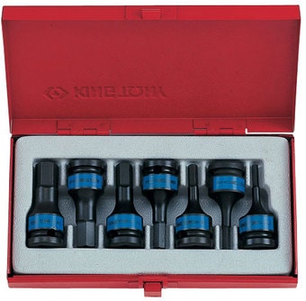 Набор торцевых головок King Tony 4407MP (7 предметов)