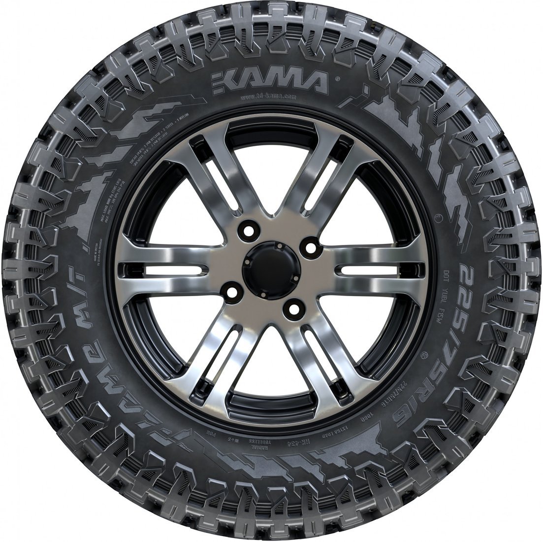 Летние шины KAMA Flame М/Т 235/75R15 109Q