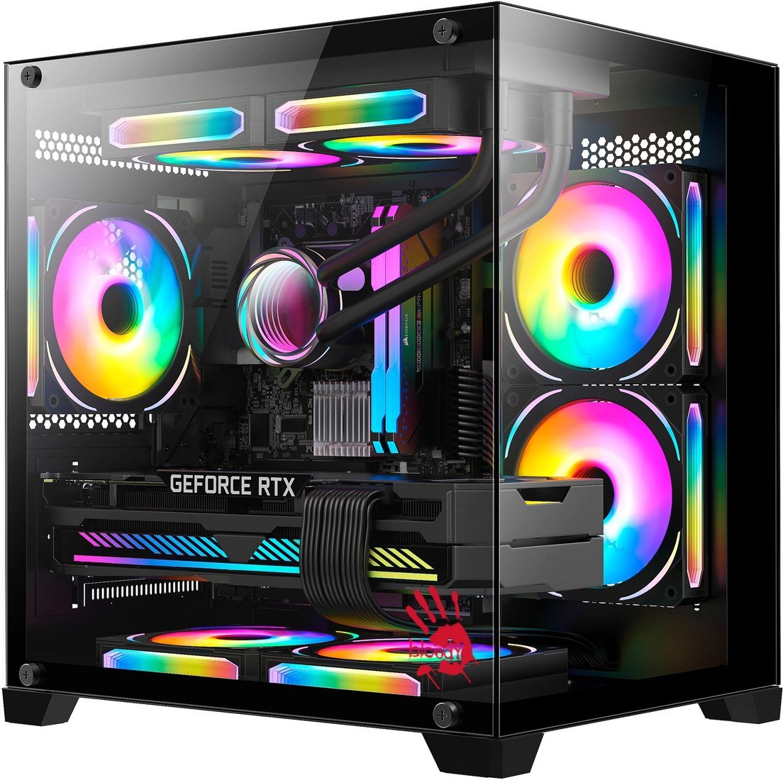 Корпус A4Tech Bloody BD-CC105 (черный)