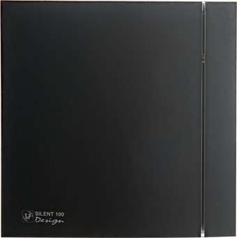 Осевой вентилятор Soler&Palau Silent-100 CHZ Matt Black Design 5210402300-011000