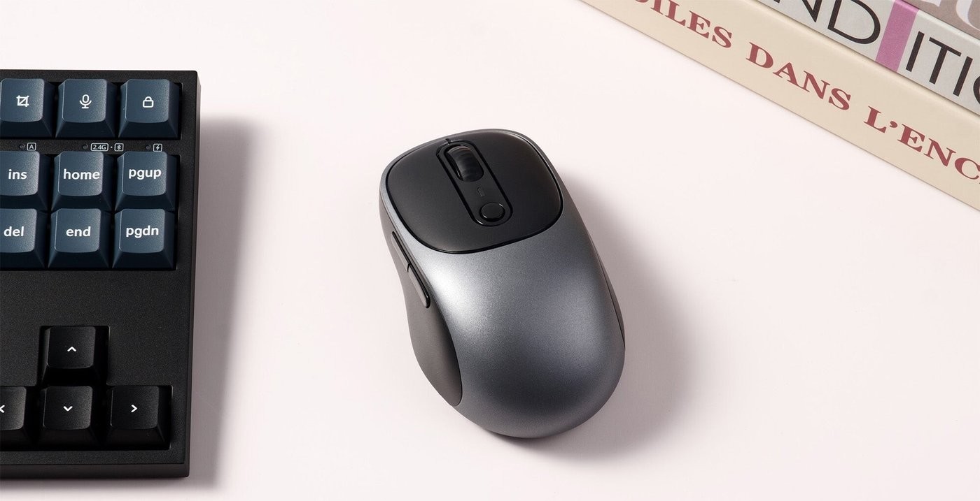 Мышь Keychron BM24 Wireless (серый)