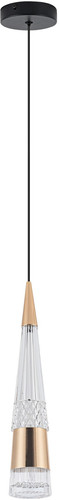 Подвесная люстра LED4U L7122-1 GD