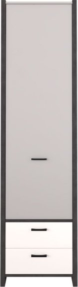 Шкаф распашной Black Red White Kristoff REG1D2S (матера/серый) Шкаф распашной Black Red White Kristoff REG1D2S (матера/серый)