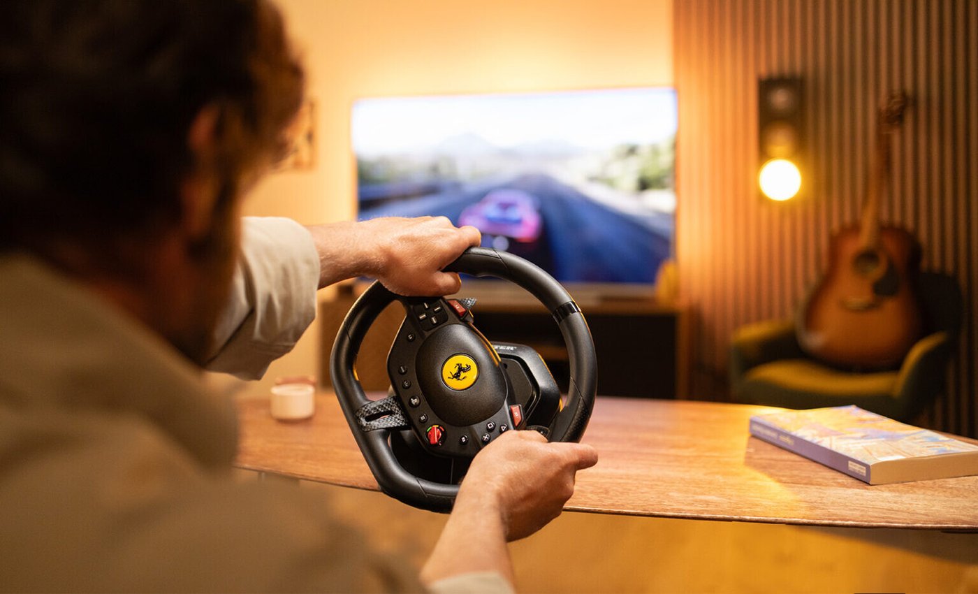 Руль Thrustmaster T98 Ferrari 296 GTB (для PlayStation 5)