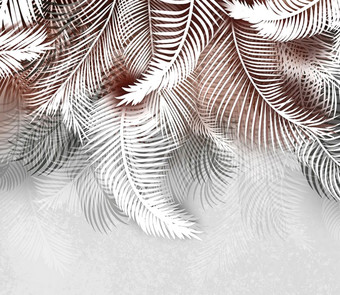 Фотообои Citydecor Пальмовые листья (пестрые) 2 200x260