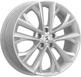 Литые диски K&K КР012 18x7" 5x112мм DIA 57.1мм ET 45мм Elite Silver