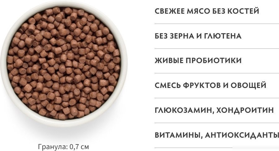 Сухой корм для собак Grandorf Adult Mini Breeds Fresh Lamb&Sweet Potato 3 кг