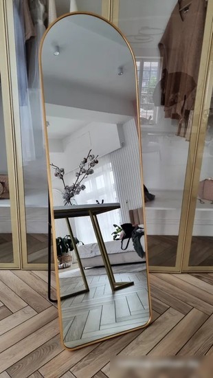 Зеркало A+T Home Decor Madesto 50x160см 445696 (золото)