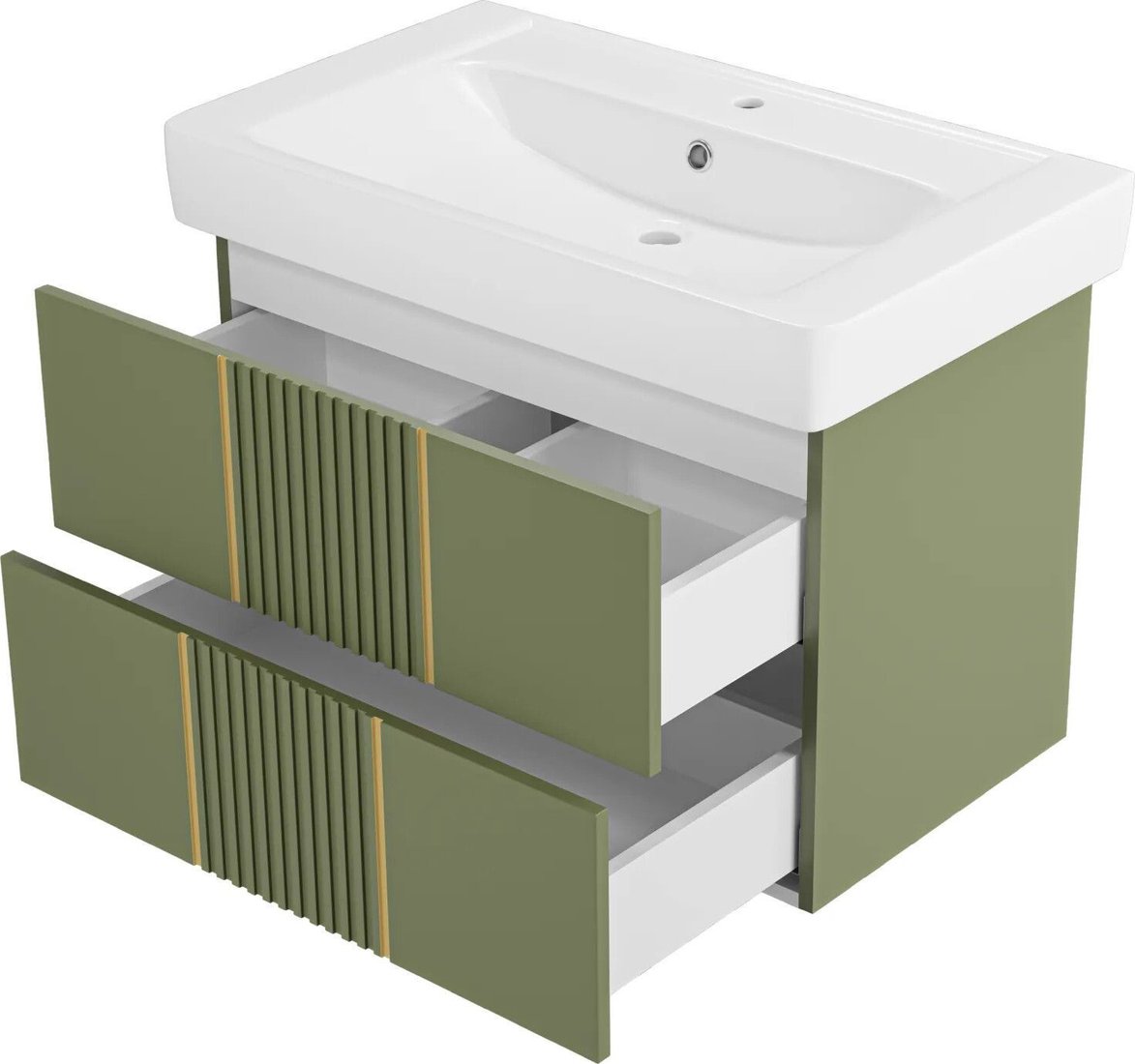 Brevita Тумба с умывальником Vega 80 VEG-09080-0802Я+192185