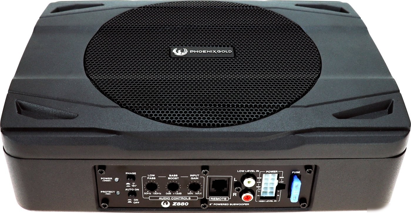 Корпусной активный сабвуфер Phoenix Gold Z880