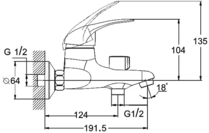 Смеситель Econoce EC0361