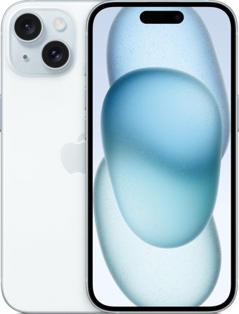 Телефон Apple iPhone 15 256GB (голубой)