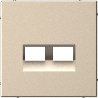 Накладка для компьютерной/телефонной розетки Systeme Electric ArtGallery GAL000590