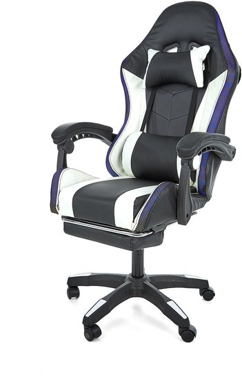 Кресло Jiqiao DG8003 (черный/белый)