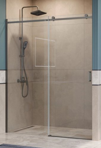 Душевая дверь BelBagno SOFT_CLOSE-2-BF-1-150-C-GM