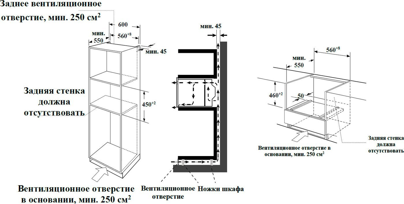 Электрический духовой шкаф Weissgauff OEMS 459 PDB