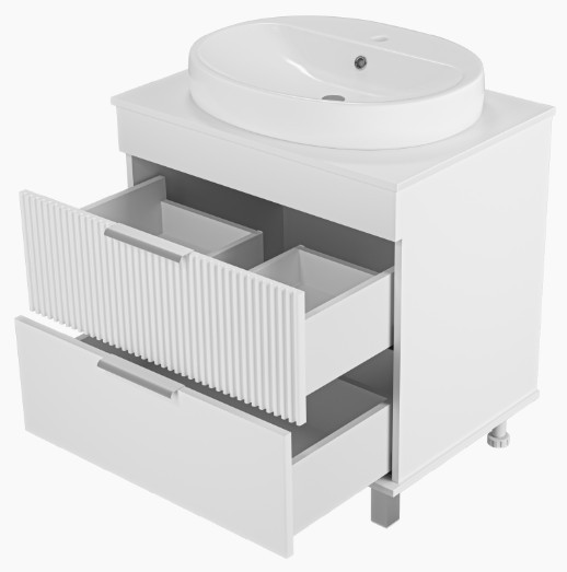 Brevita Тумба под умывальник Enfida 70 ENF-06070-0142Я (белый матовый)