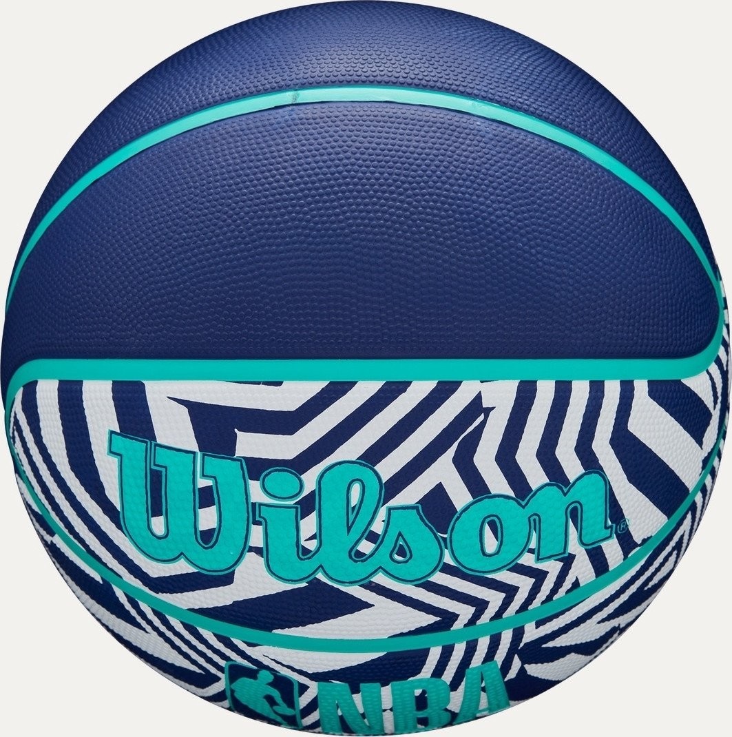 Баскетбольный мяч Wilson NBA DRV Plus Camo Indigo WZ3016102XB5 (5 размер)