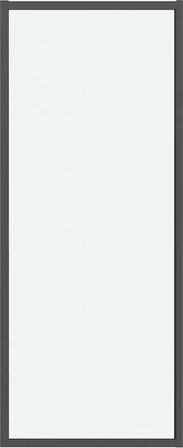 Душевая стенка Grossman Style 90x195 200.K33.05.90.21.00 (черный матовый, стекло прозрачное)