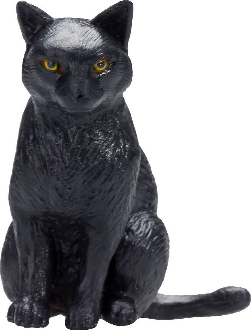 Фигурка Konik Кошка AMF1094 (черный)