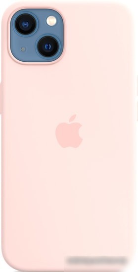Чехол для телефона Apple MagSafe Silicone Case для iPhone 13 (розовый мел)