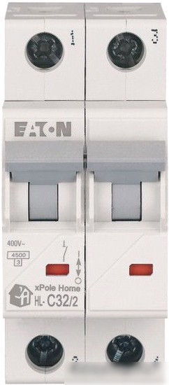 Выключатель автоматический Eaton HL-C322 2P 32A C 4.5кA 2M 194774