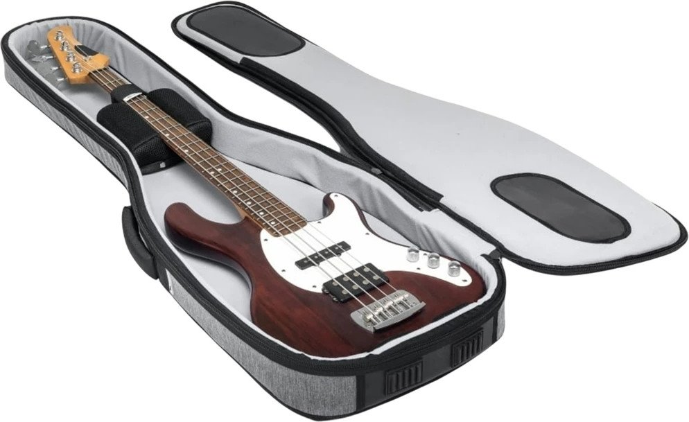 Чехол для гитары Bagandmusic Bass Slim (серый)