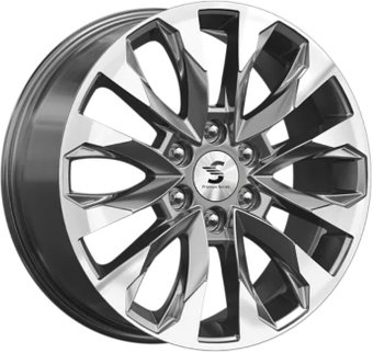 Литые диски SKAD КР007 20x8" 6x139.7мм DIA 75.1мм ET 42мм Diamond Gloss Graphite