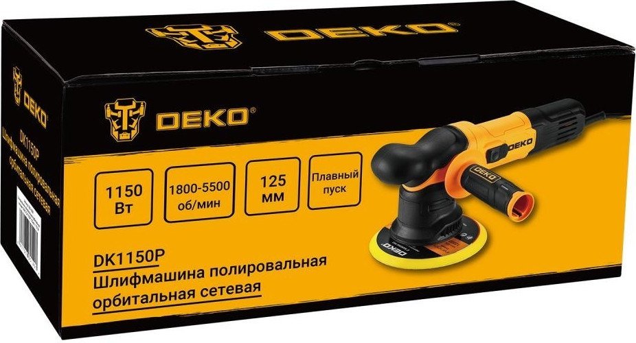 Полировальная машина Deko DK1150P 086-1008