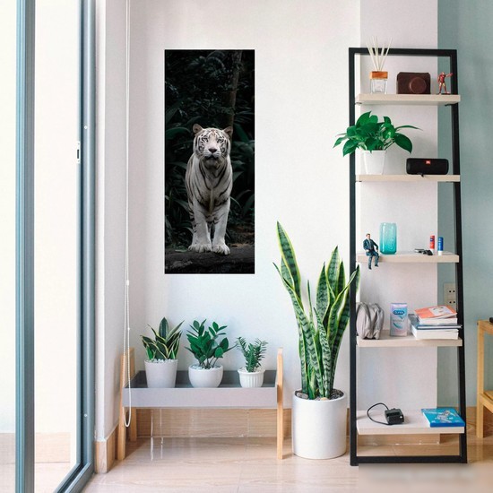 Картина Stamprint Белый тигр AN019 (125x50)