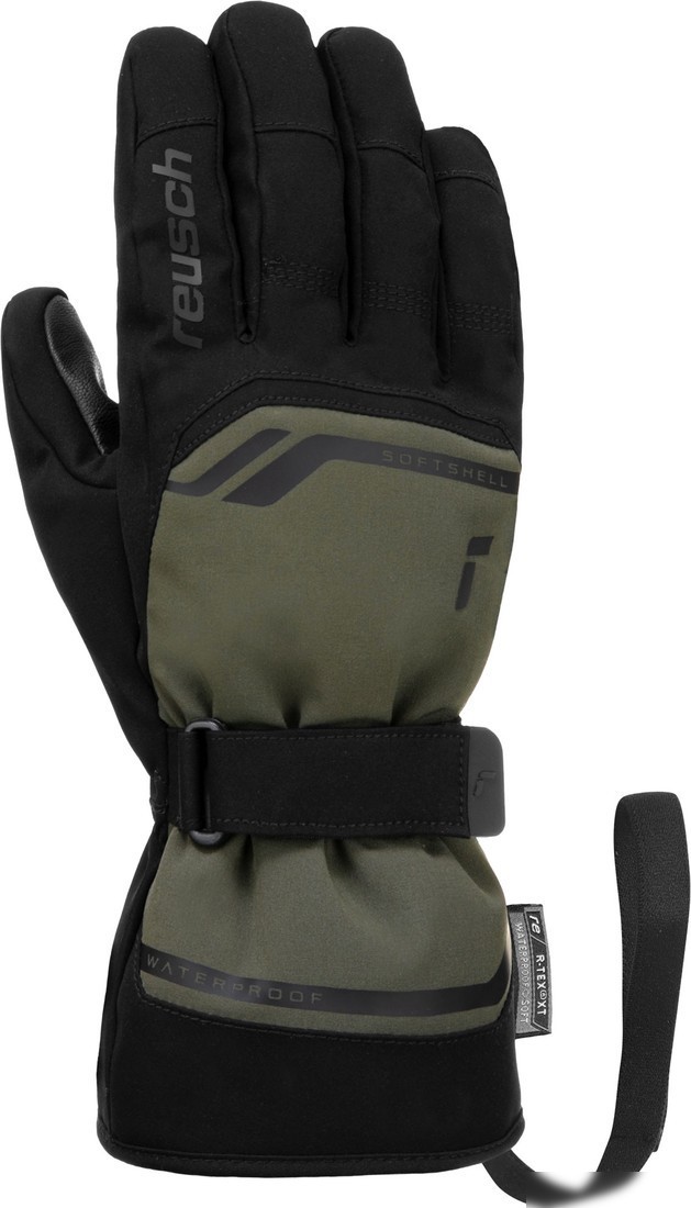 Горнолыжные перчатки Reusch Primus R-Tex Xt 6201224-5710 (р-р 10, Burnt Olive/Black)